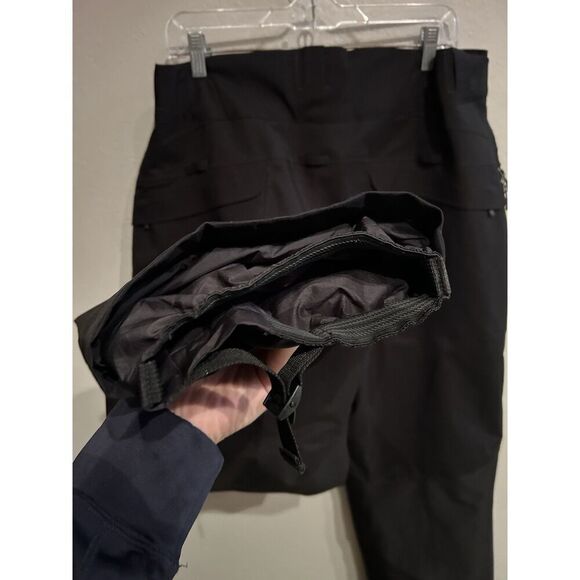 Patagonia Men’s Powder Bowl Gore-Tex Ski Snowboard Pants XL Black H2NO - Picture 7 of 8